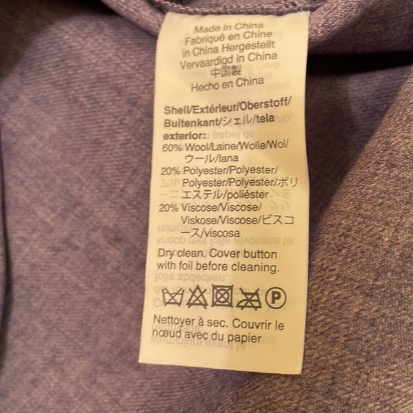 J. Crew wool blend button down shirt size 10 NWT - Picture 6 of 6